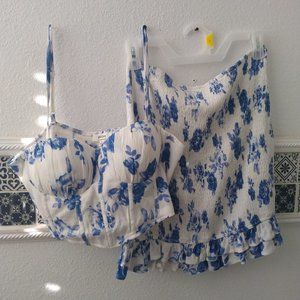 Skirt and top